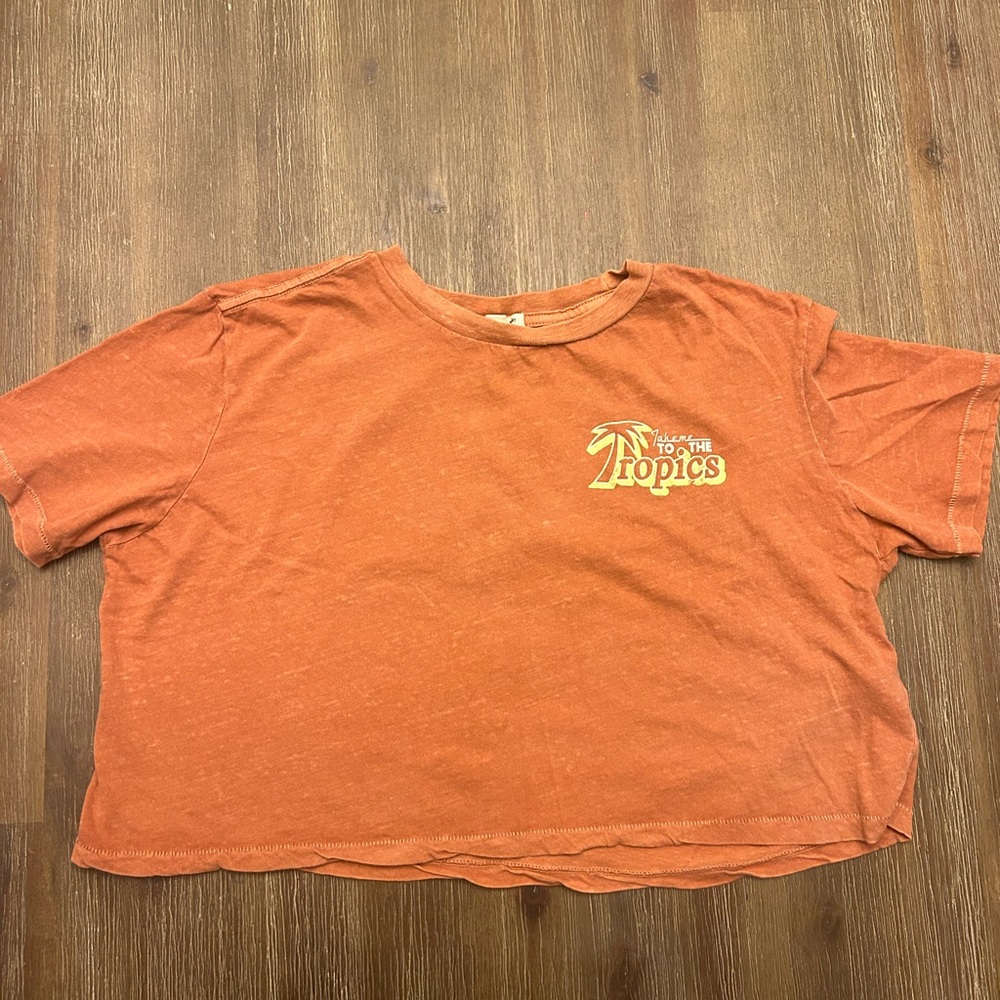 Billabong cropped t shirt